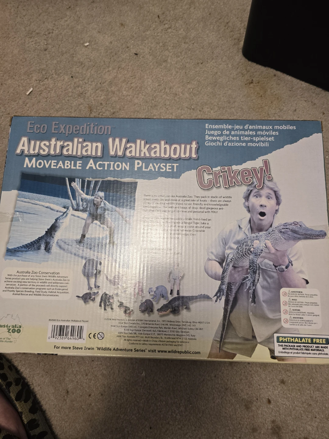Steve Irwin Australian Walkabout Moveable Action Playset - photo 2