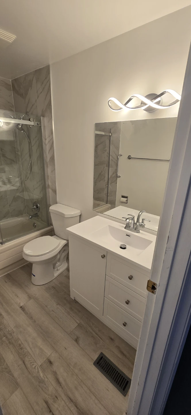 Bathroom renovation!
