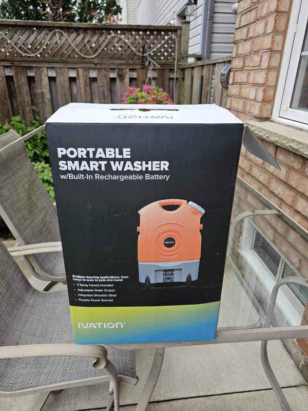 Ivation Portable Smart Washer with Built-in Rechargeable Battery - photo 2