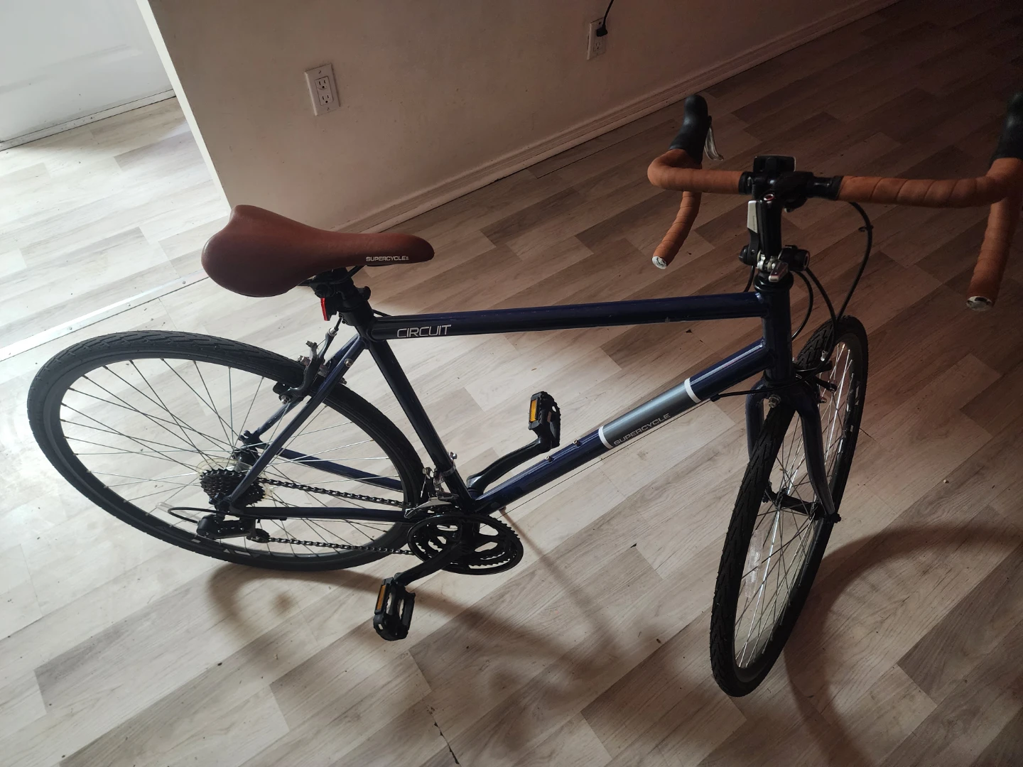 Supercycle Circuit Road Bike, 700C, Blue - photo 2