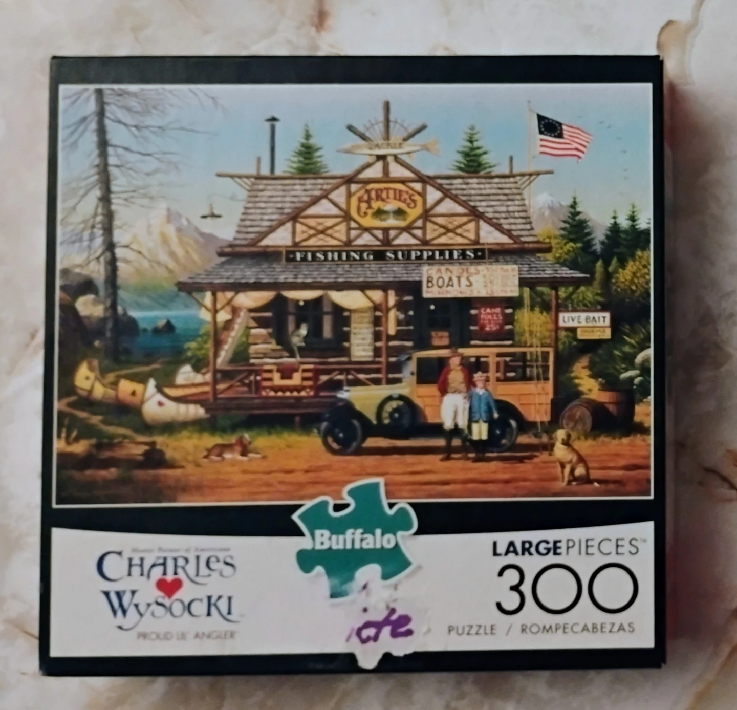2 – “CHARLES WYSOCKI” 300-PIECE PUZZLES (BY BUFFALO) - photo 4