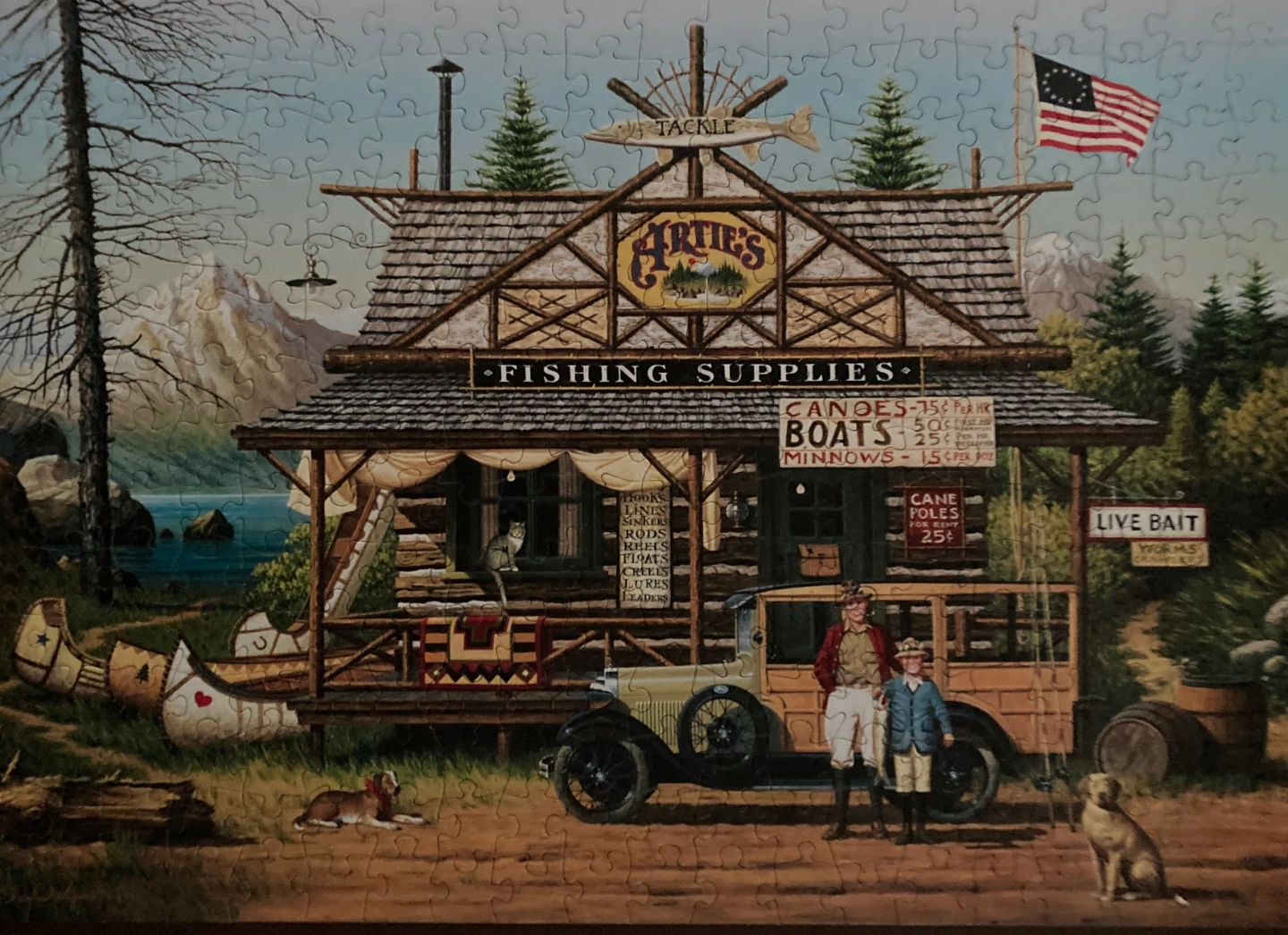 2 – “CHARLES WYSOCKI” 300-PIECE PUZZLES (BY BUFFALO) - photo 5