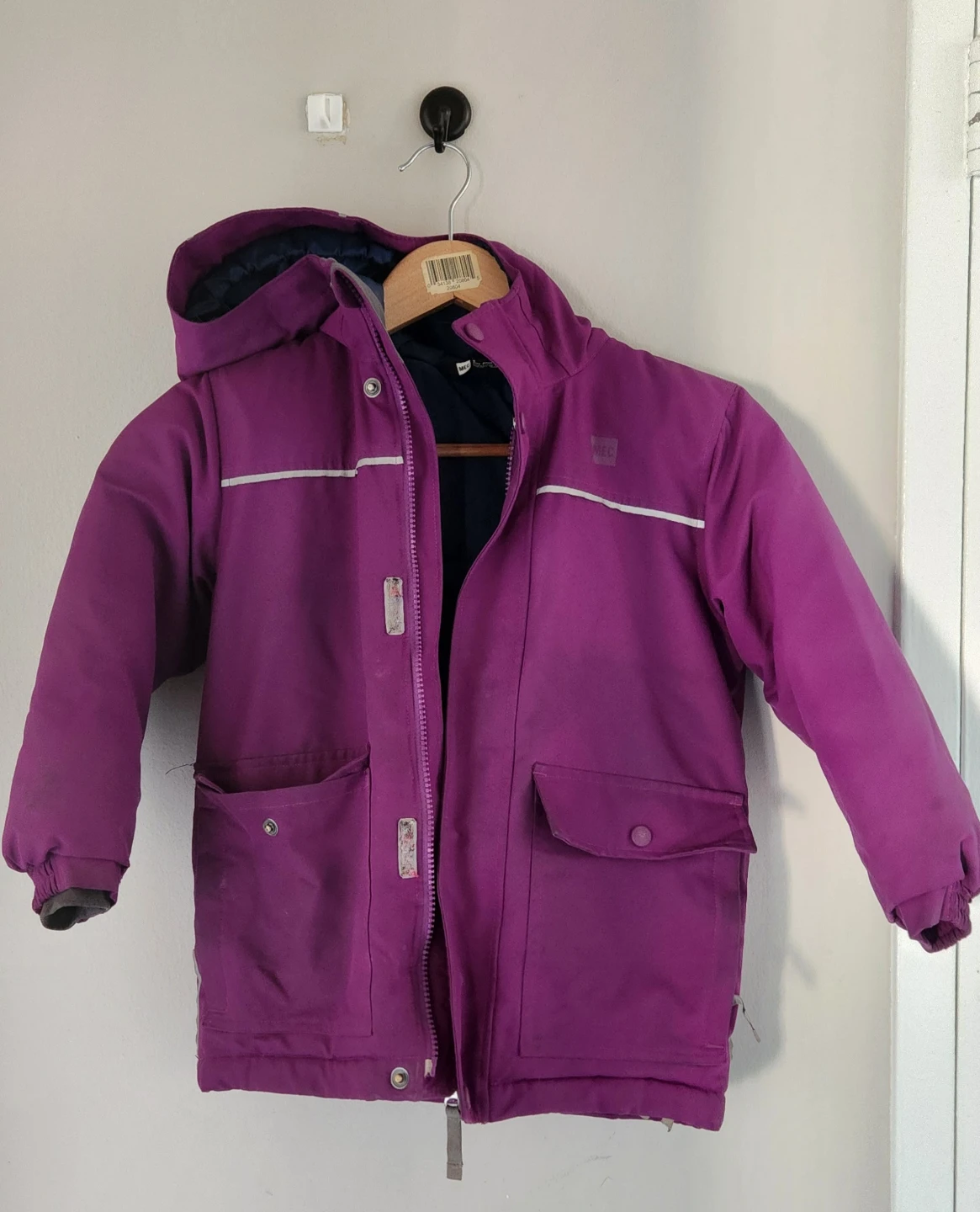 MEC kids winter jacket size 5