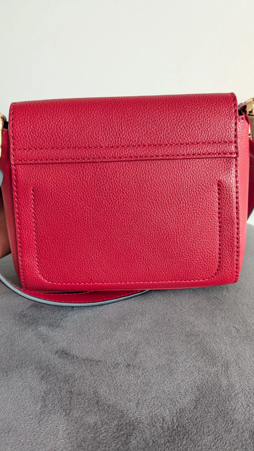 Lauren Ralph Lauren Red Leather Shoulder Bag - photo 2