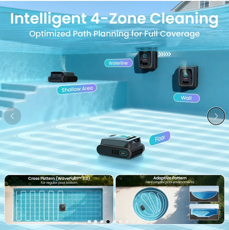 AIPER Scuba S3 Robotic Pool Cleaner - photo 3