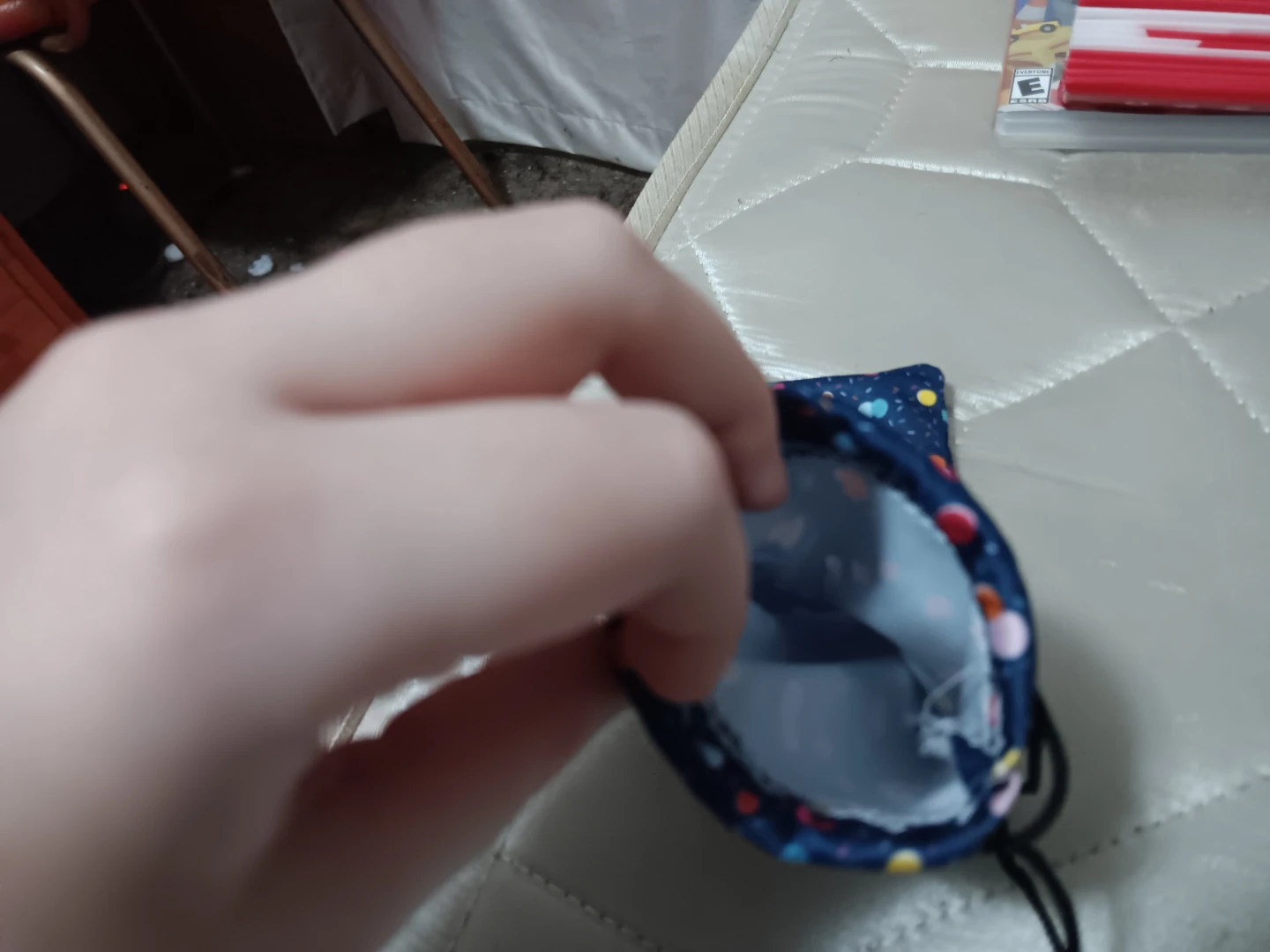 Small Drawstring Pouch Bag - photo 2
