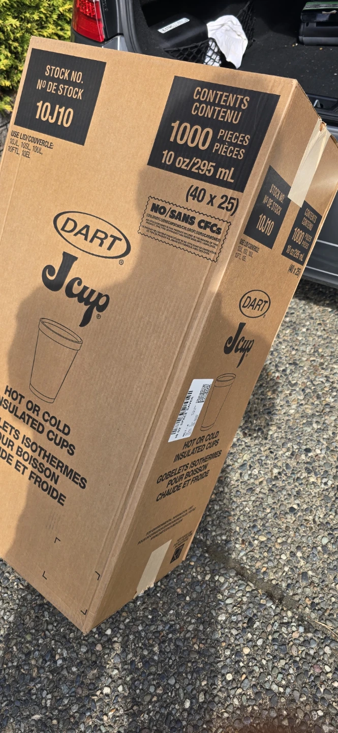 Dart Jcup 10 oz Insulated Cups - 1000 count - photo 2