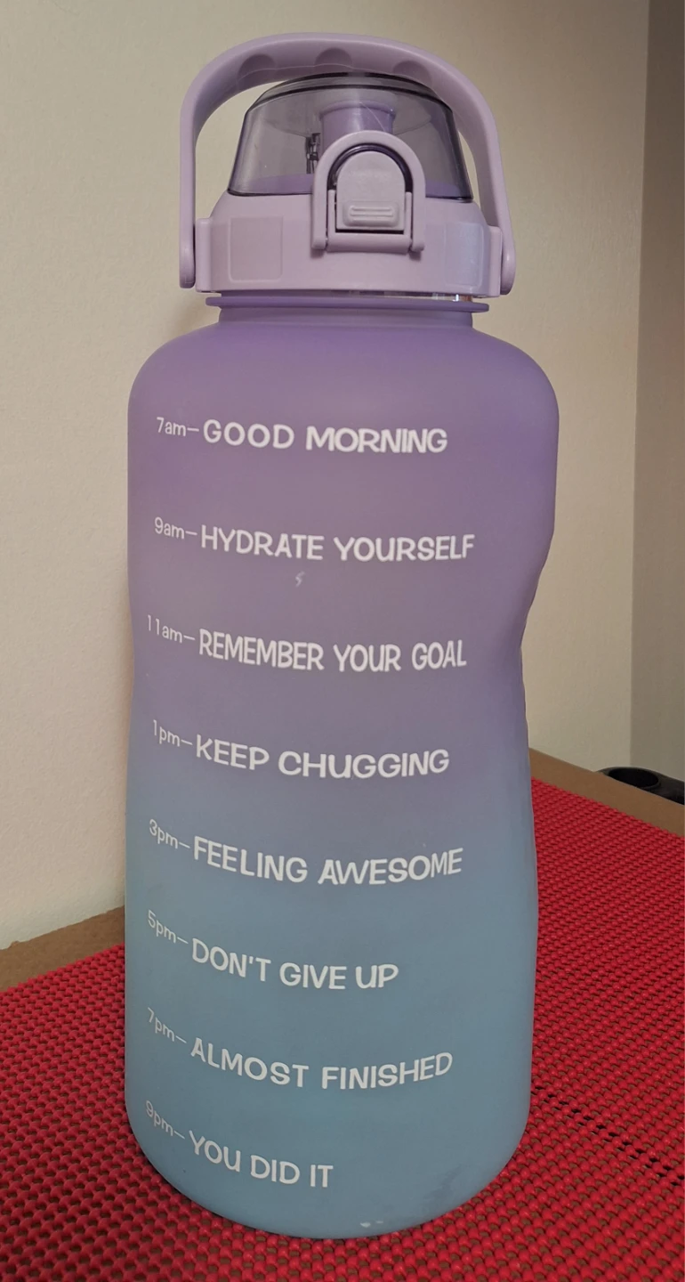 128oz Motivational Water Bottle