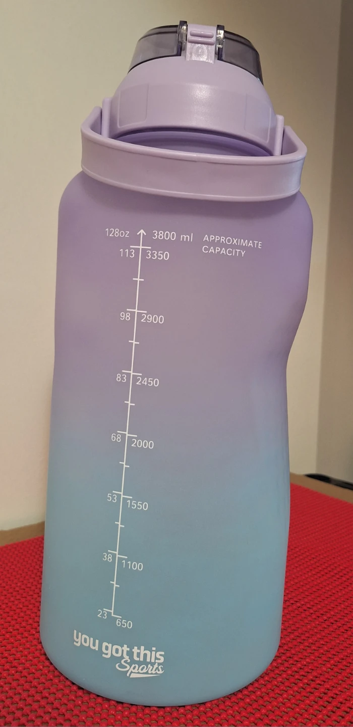 128oz Motivational Water Bottle - photo 2
