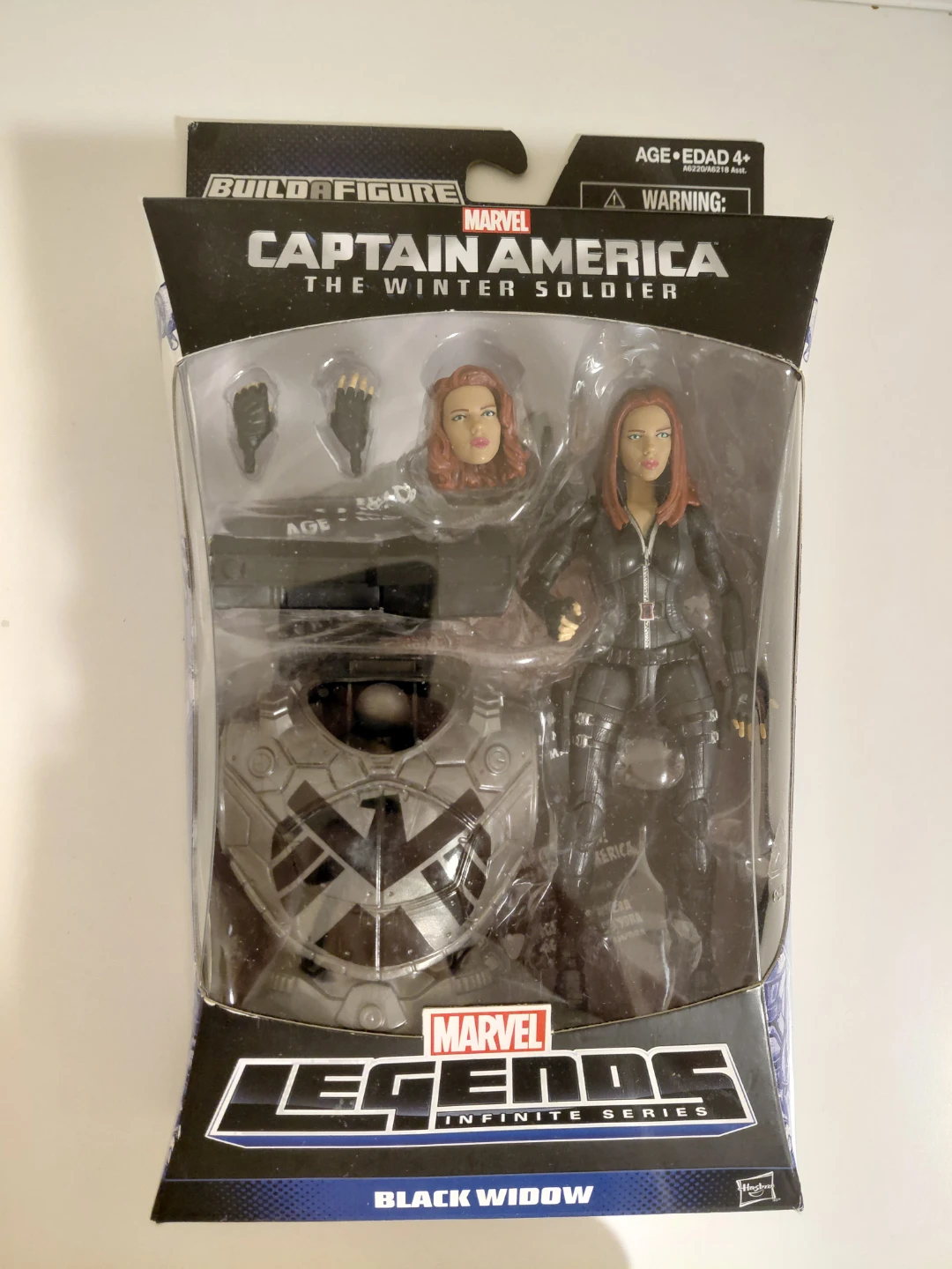 Marvel Legends Black Widow Action Figure Infinite Series New