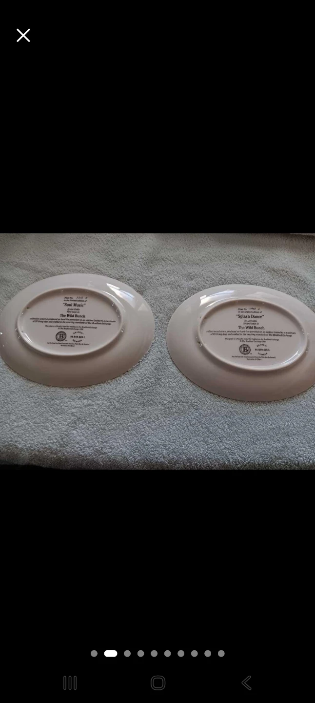 Bradford Exchange Wolf Plates - photo 2