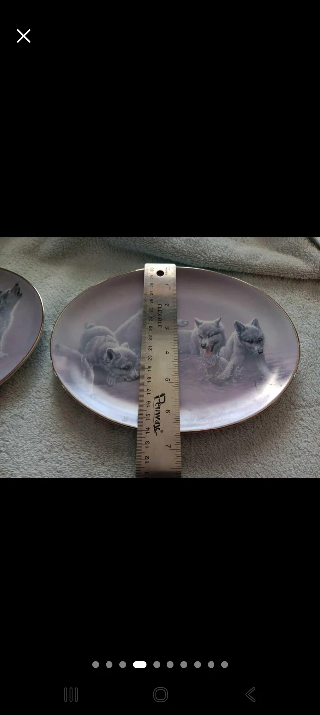 Bradford Exchange Wolf Plates - photo 5