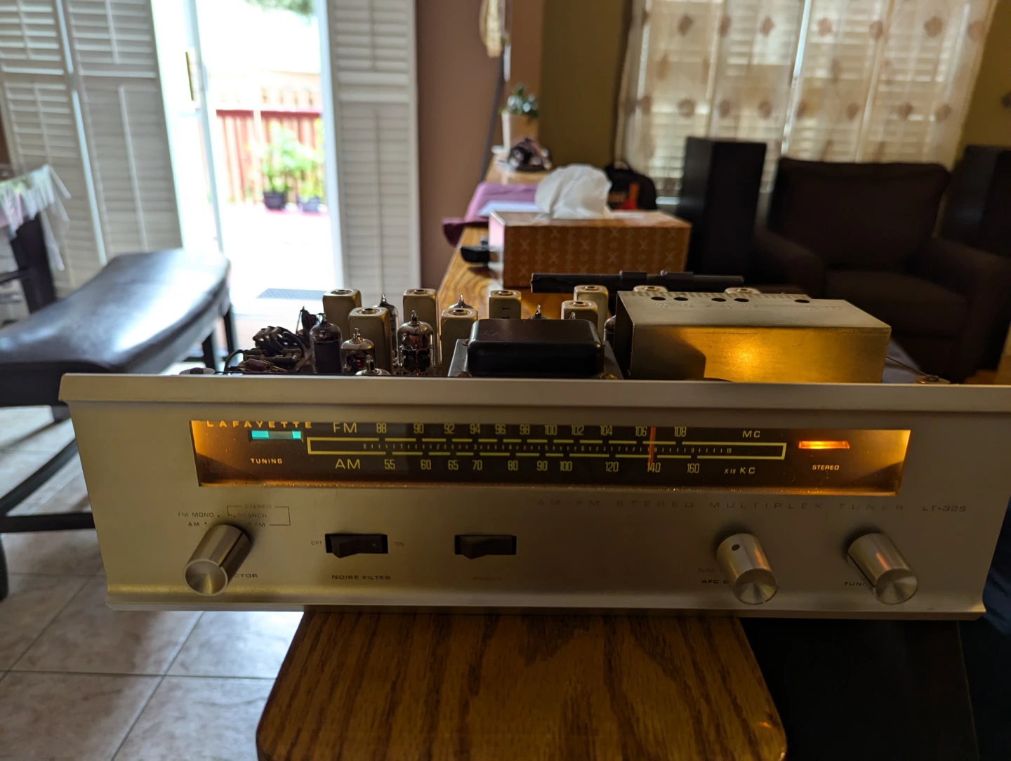 Lafayette LT-325 Tube Tuner - photo 3