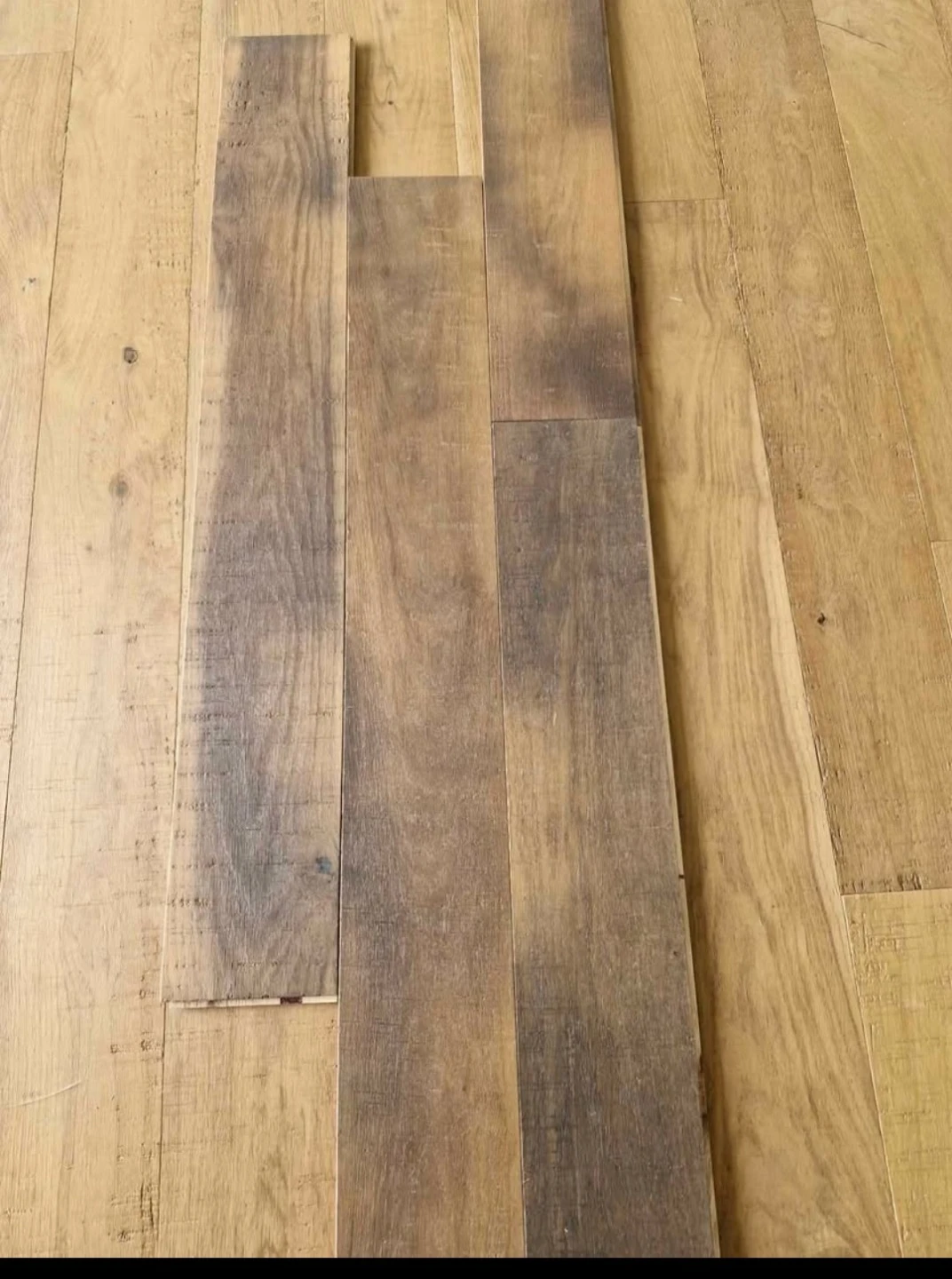 Hardwood Flooring - 210sqft dark unfinished engineered hardwood
