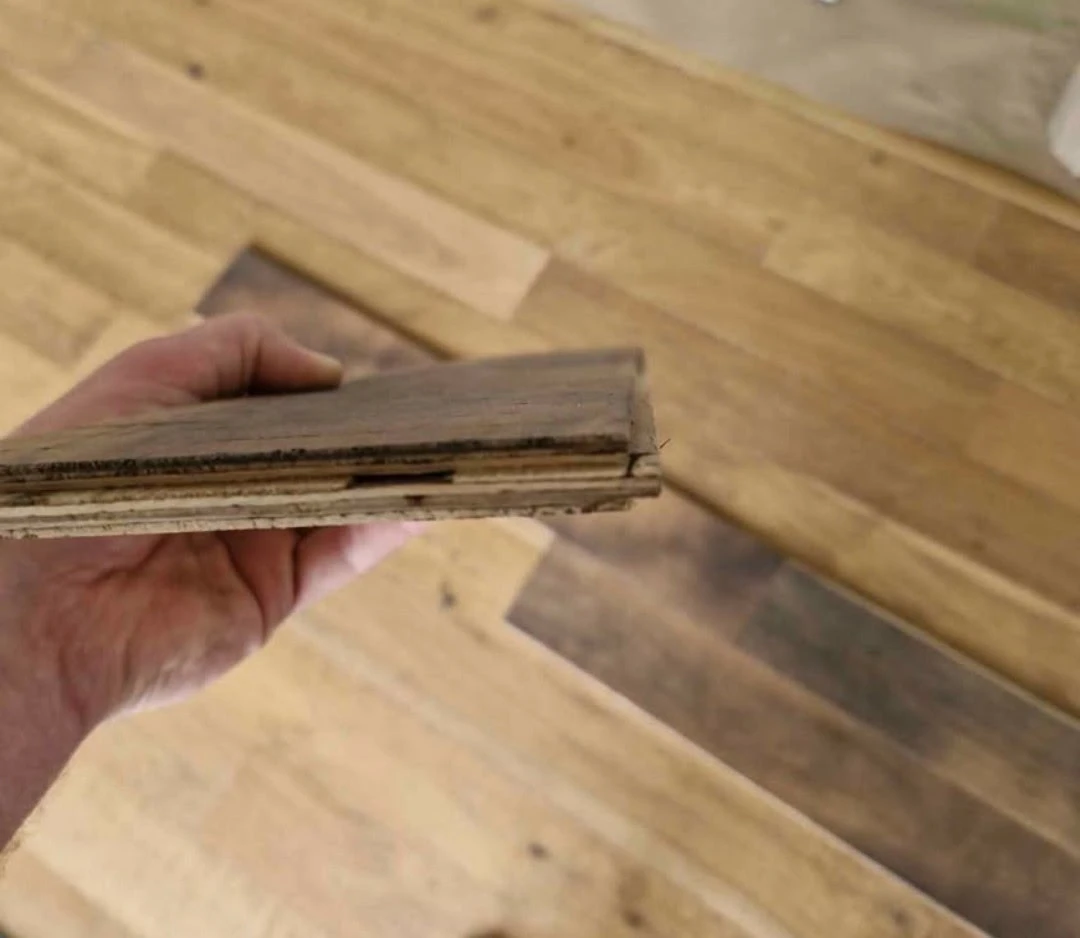 Hardwood Flooring - 210sqft dark unfinished engineered hardwood - photo 2