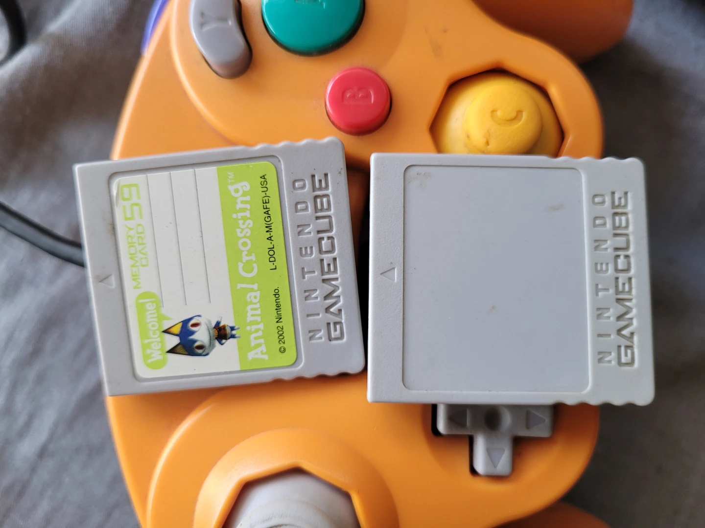 Nintendo GameCube Controllers and Memory Cards (2) - photo 2