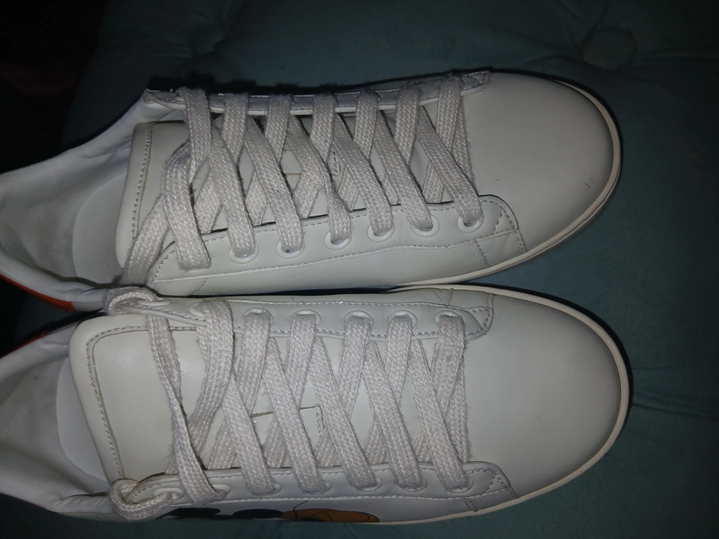 Gucci Mickey Mouse Sneakers Size 38 - photo 4