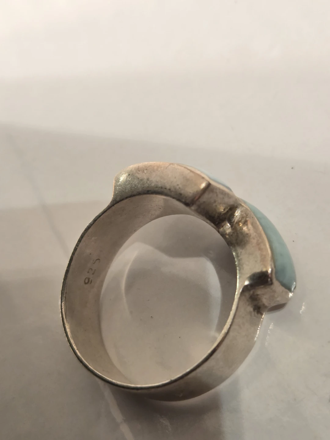 Sterling Silver Larimar Ring - photo 5