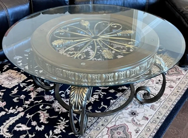 Round coffee table - photo 2