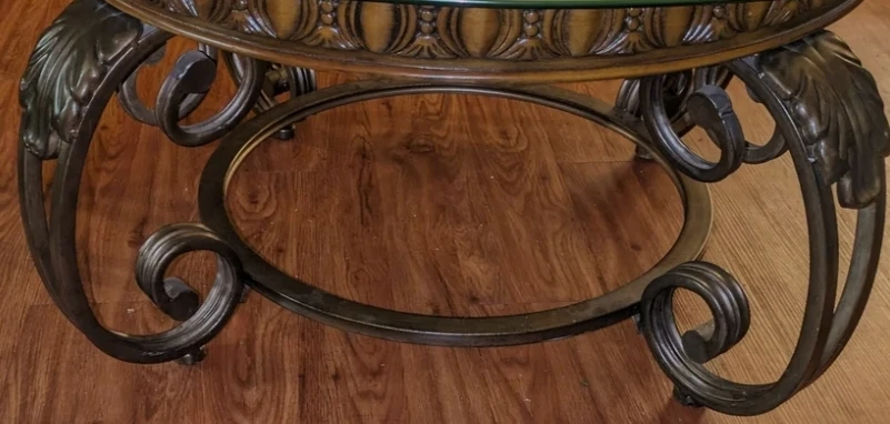 Round coffee table - photo 4