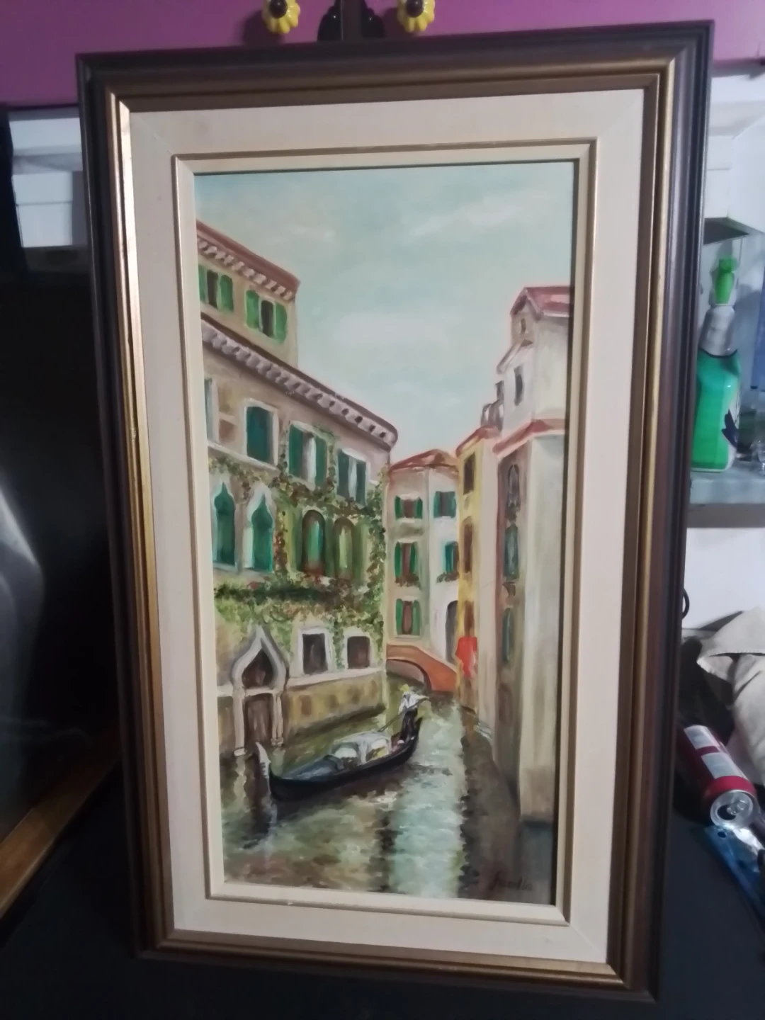 Original Venetian Oil Painting by Maristella Belluardo-Farella
