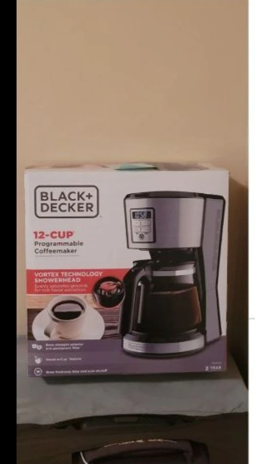 Black+Decker 12-Cup Programmable Coffeemaker