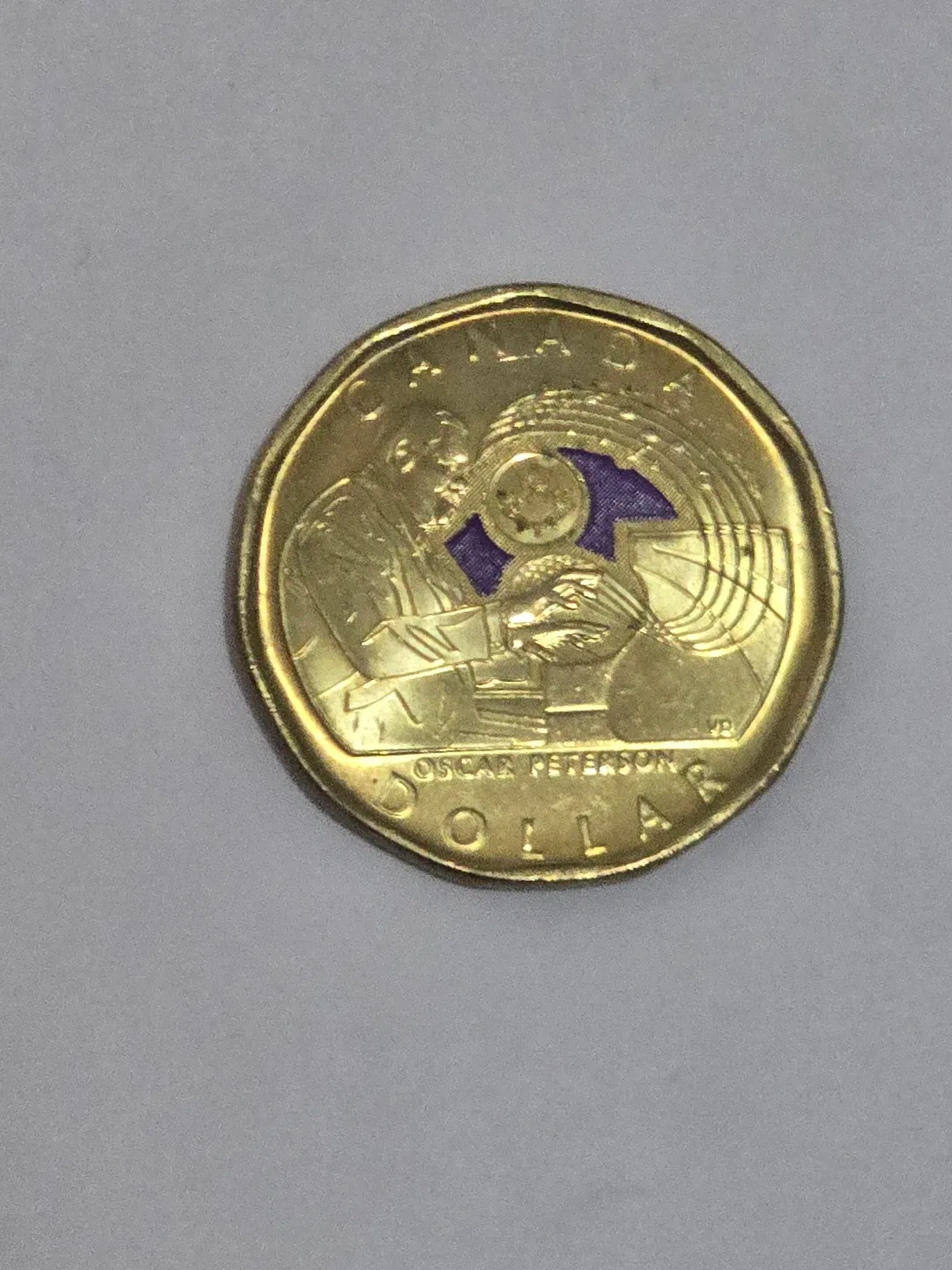 Canada 2022 Oscar Peterson Loonie Dollar Coin