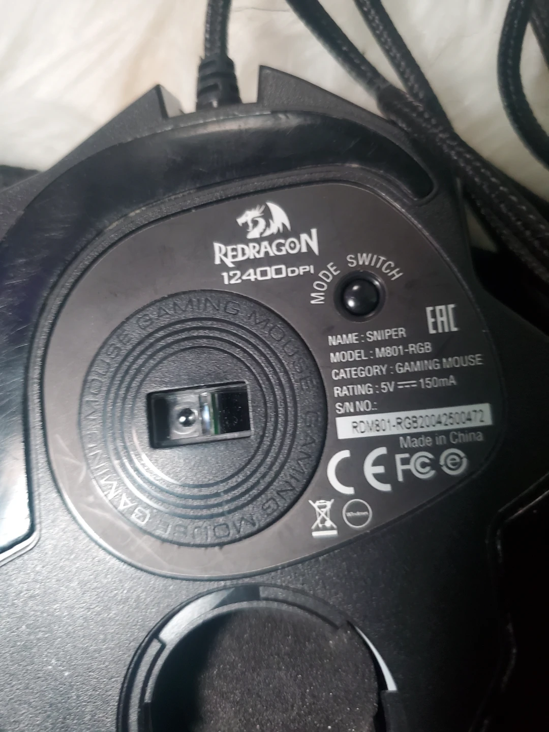 Redragon M801 RGB Gaming Mouse - photo 3