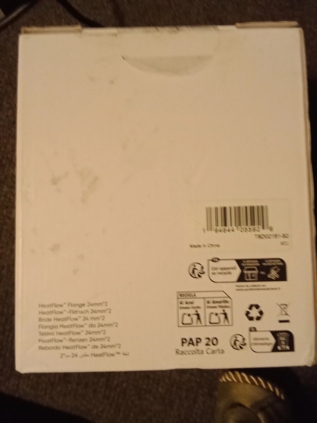 eufy HeatFlow Flange 24mm wearable breast pump parts - photo 2