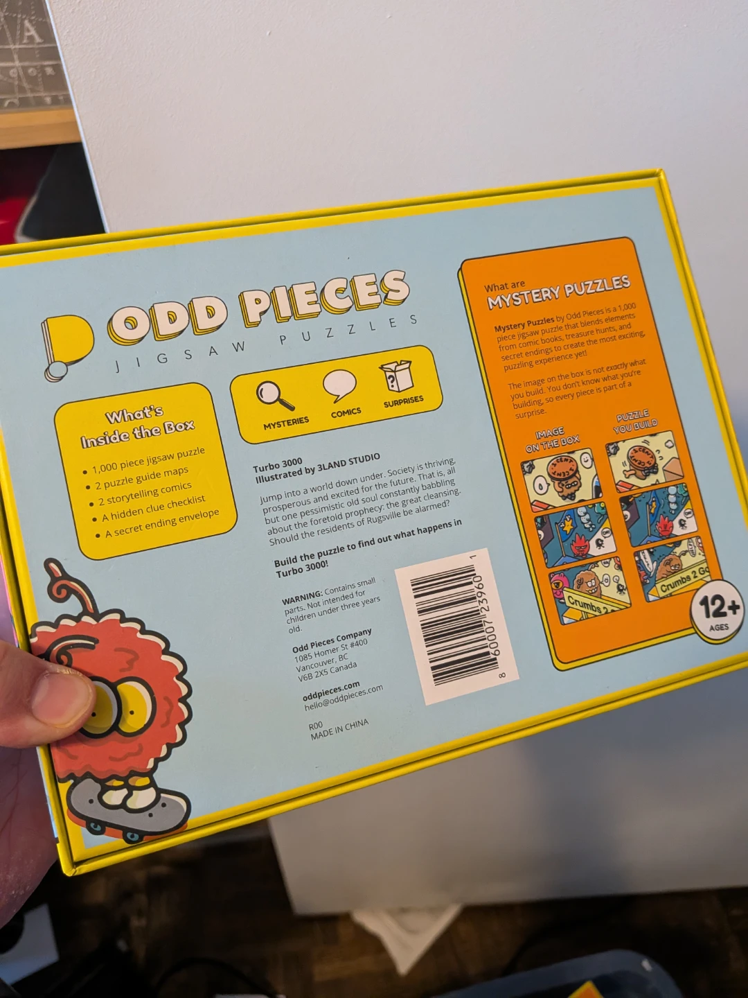 Odd Pieces Jigsaw Puzzles - Turbo 3000 Mystery Puzzles - photo 2