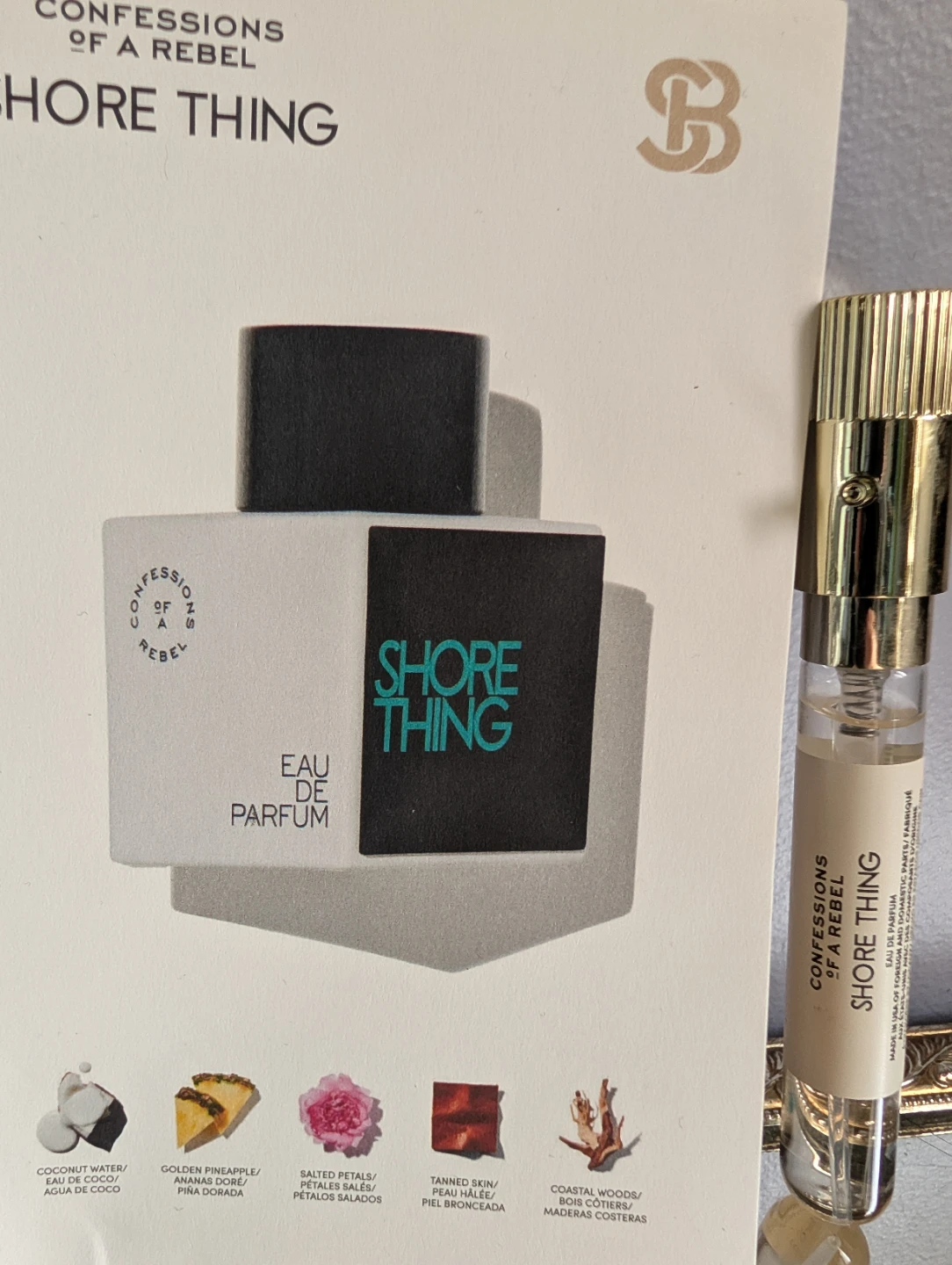 Shore thing perfume 8.5 travel size sweet tropical pineapple