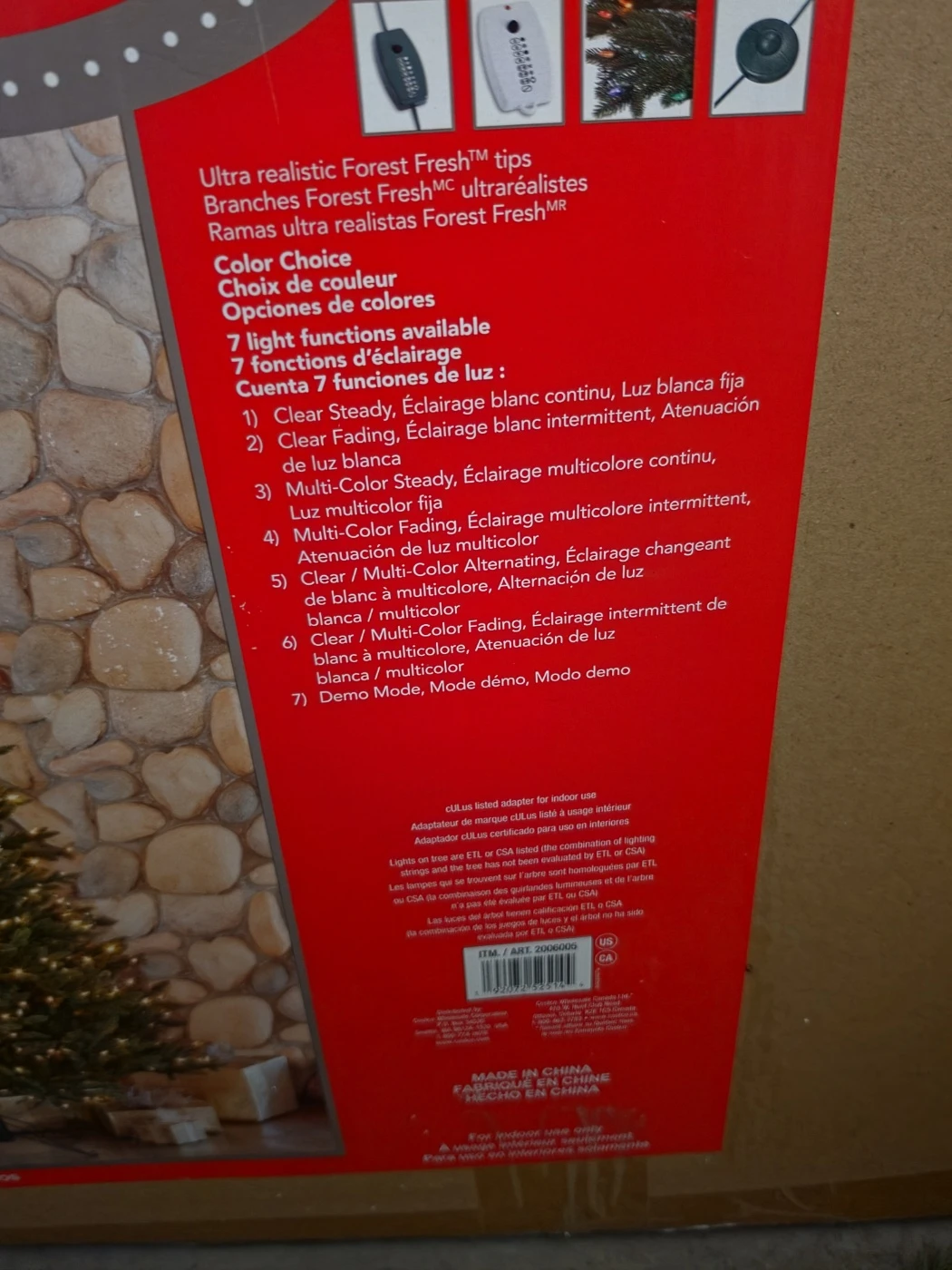 Artificial Christmas Tree 2.2 m / 7.5 ft - photo 4