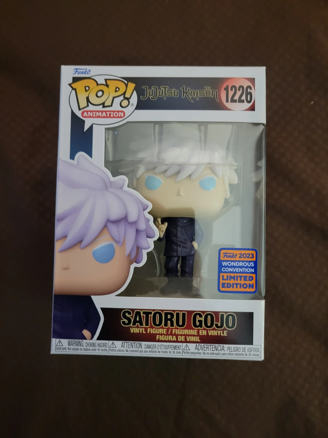 Funko Pop! Jujutsu Kaisen Satoru Gojo #1226 Vinyl Figure