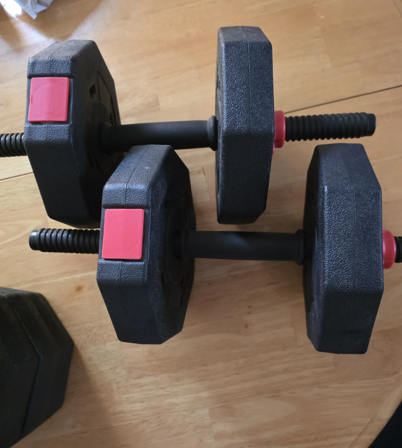 Adjustable Dumbell Set - 50lbs - photo 3