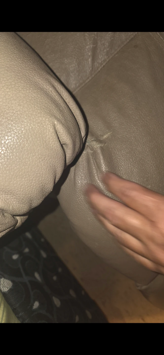 Tan Leather Recliner Chair - photo 4