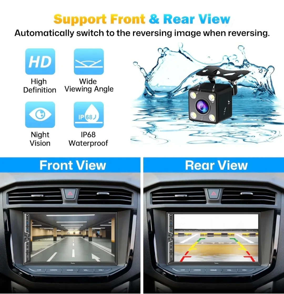Joyringin Wireless Car Stereo with Apple CarPlay & Android Auto - photo 4
