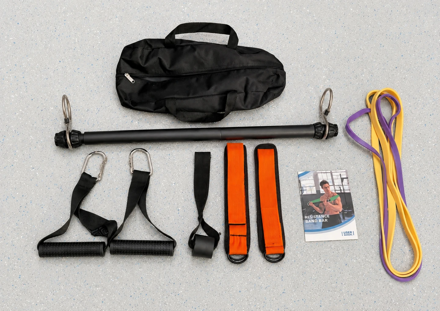 KYK SHOW Resistance Band Bar Set