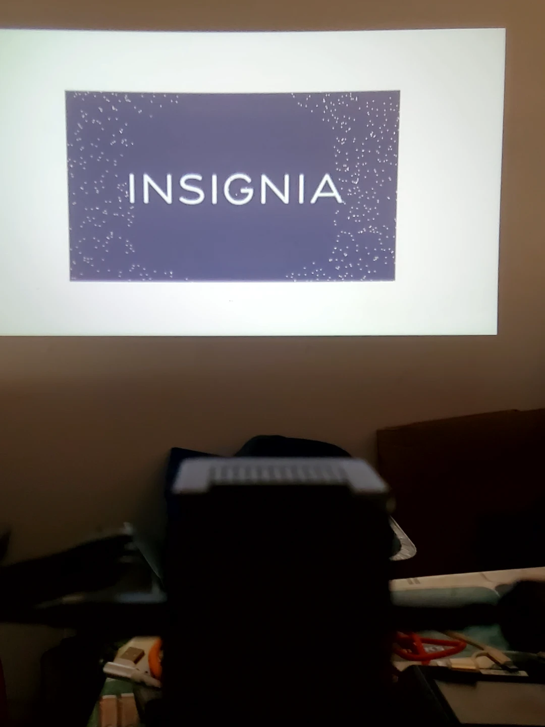 Insignia Portable Mini Projector with Tripod - photo 3