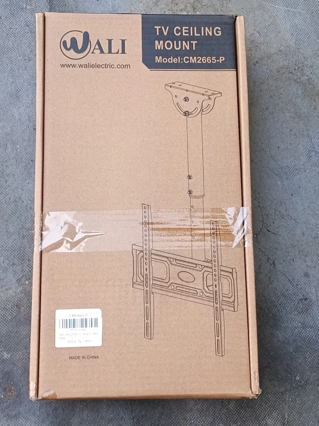 WALI TV Ceiling Mount CM2665-P