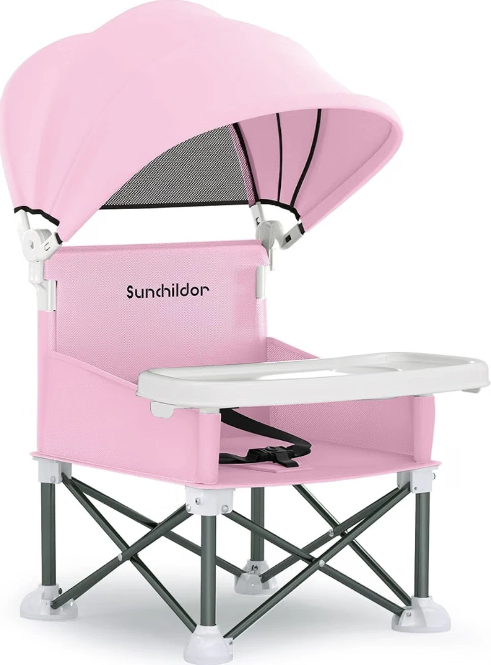 Sunchildor Baby Booster Seat Removable Tray/Canopy