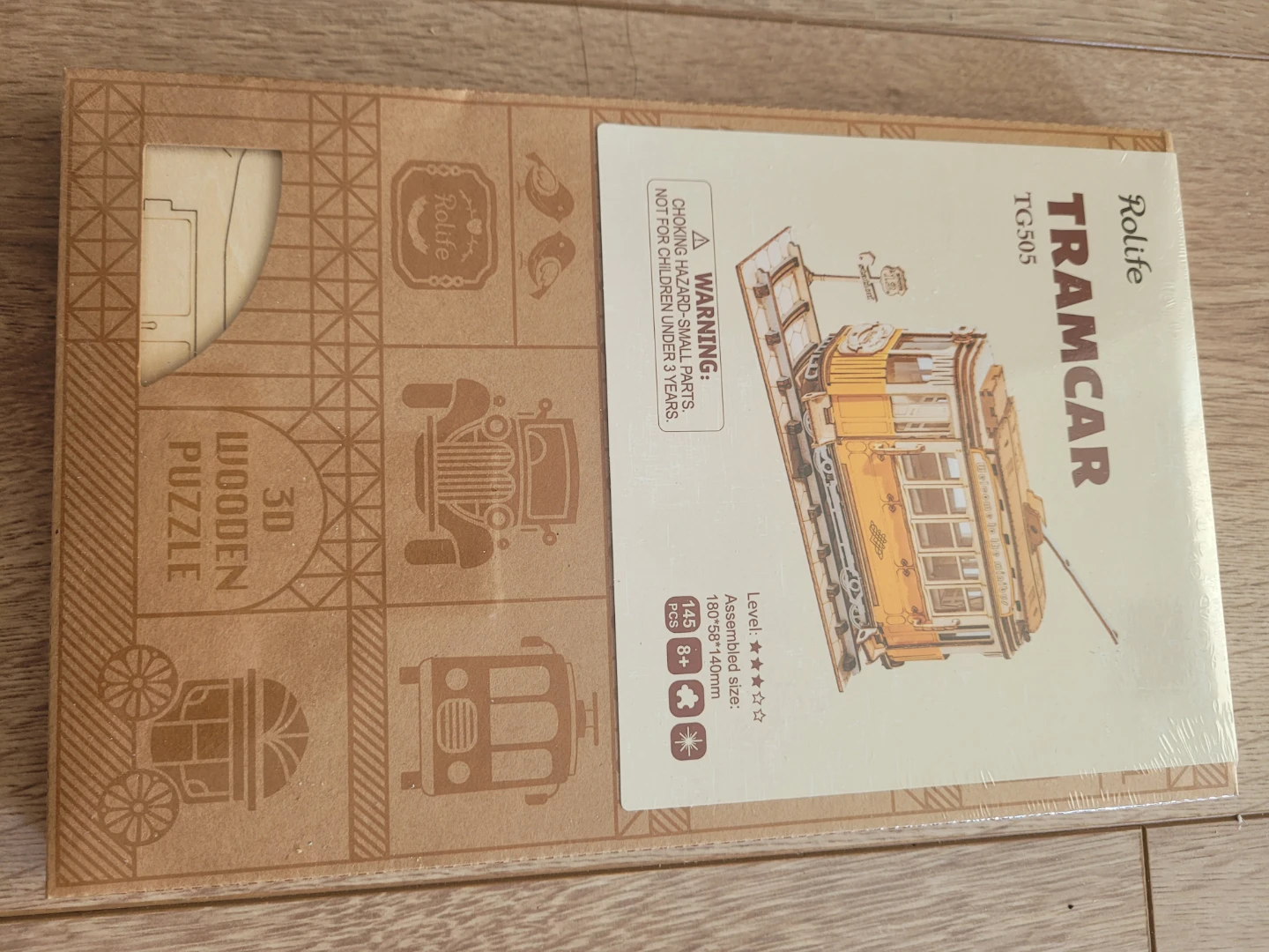 Rolife TG505 Tramcar 3D Wooden Puzzle