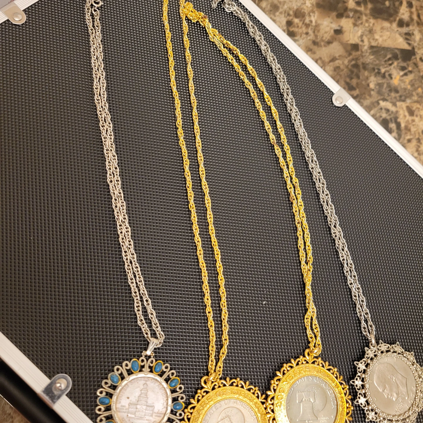 Vintage Coin Pendants (1776-1976)
