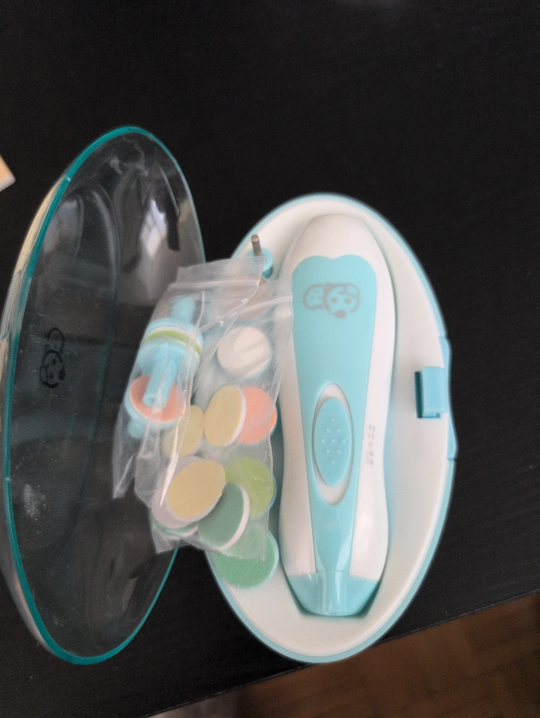 Electric Baby Nail File Set with Case