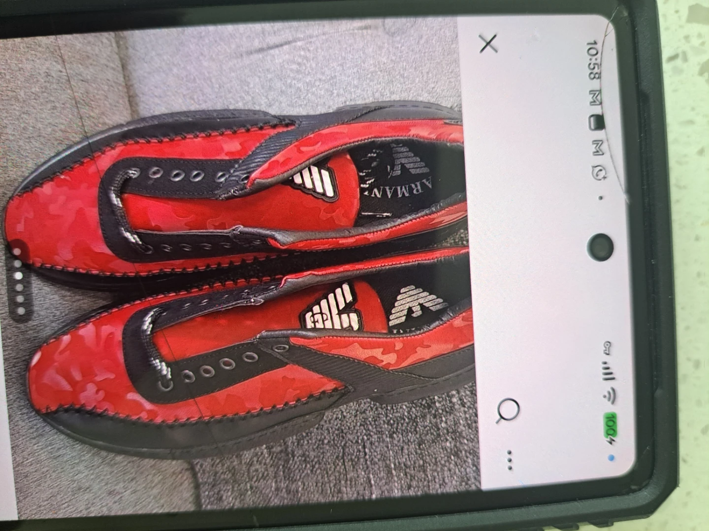 Emporio Armani Camo Sneakers - photo 4