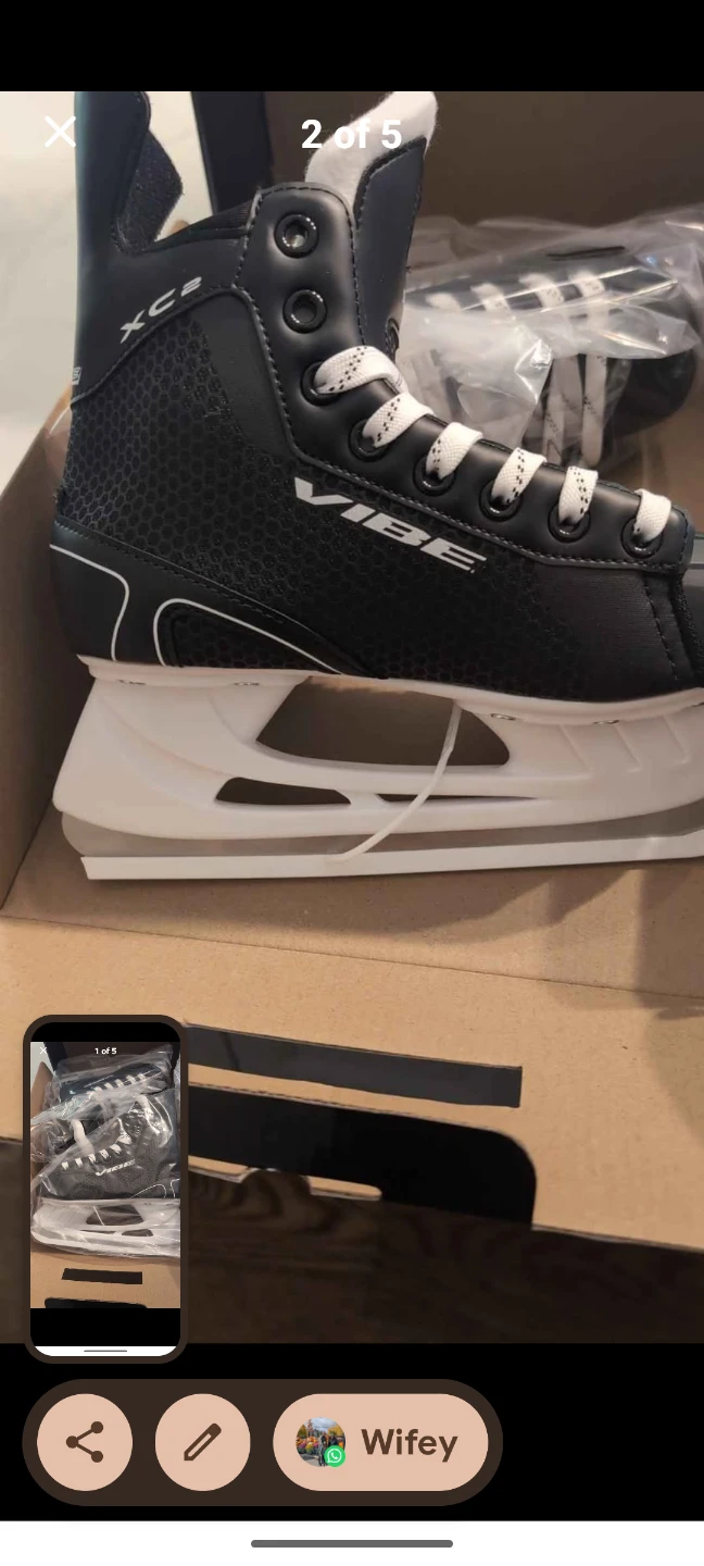 Junior skates size 1 to 3