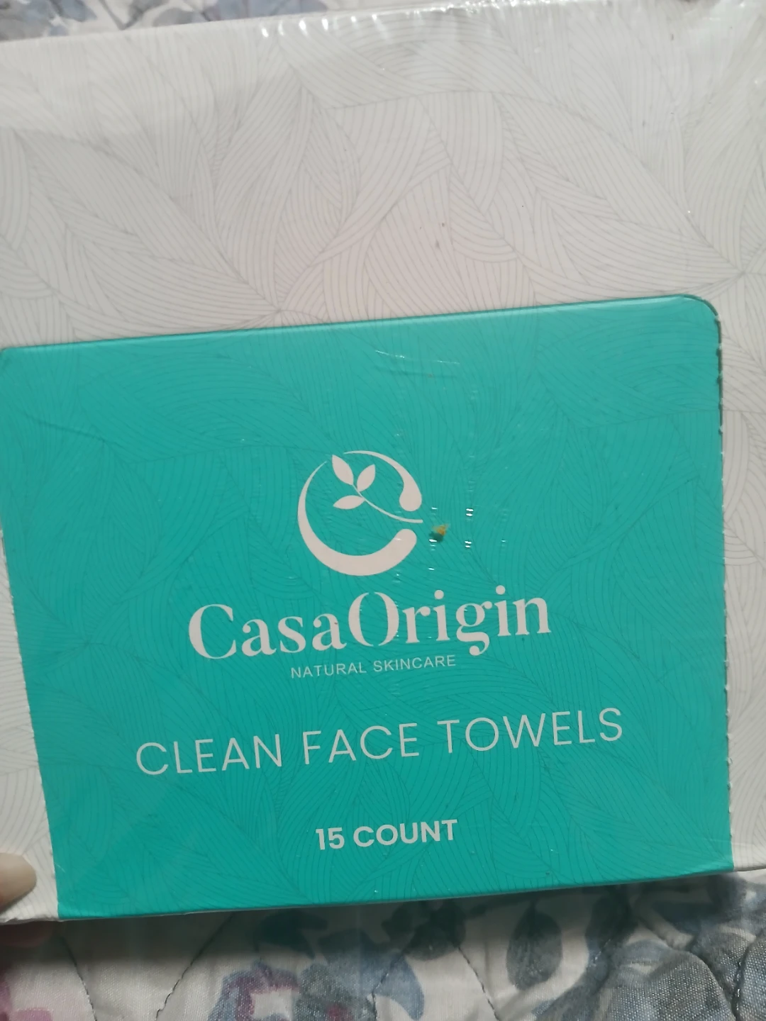 CasaOrigin Clean Face Towels - 15 Count