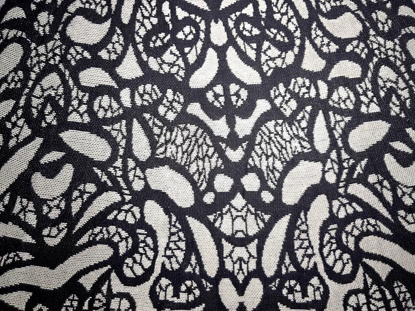 Mossimo Black & White Patterned Skirt - XL - photo 3