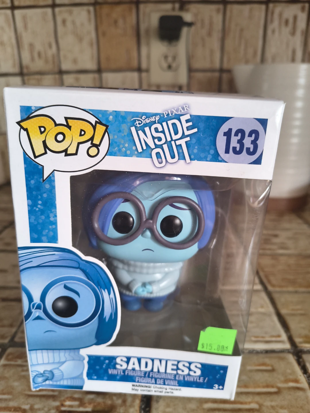 Funko Pop! Inside Out Sadness Vinyl Figure #133