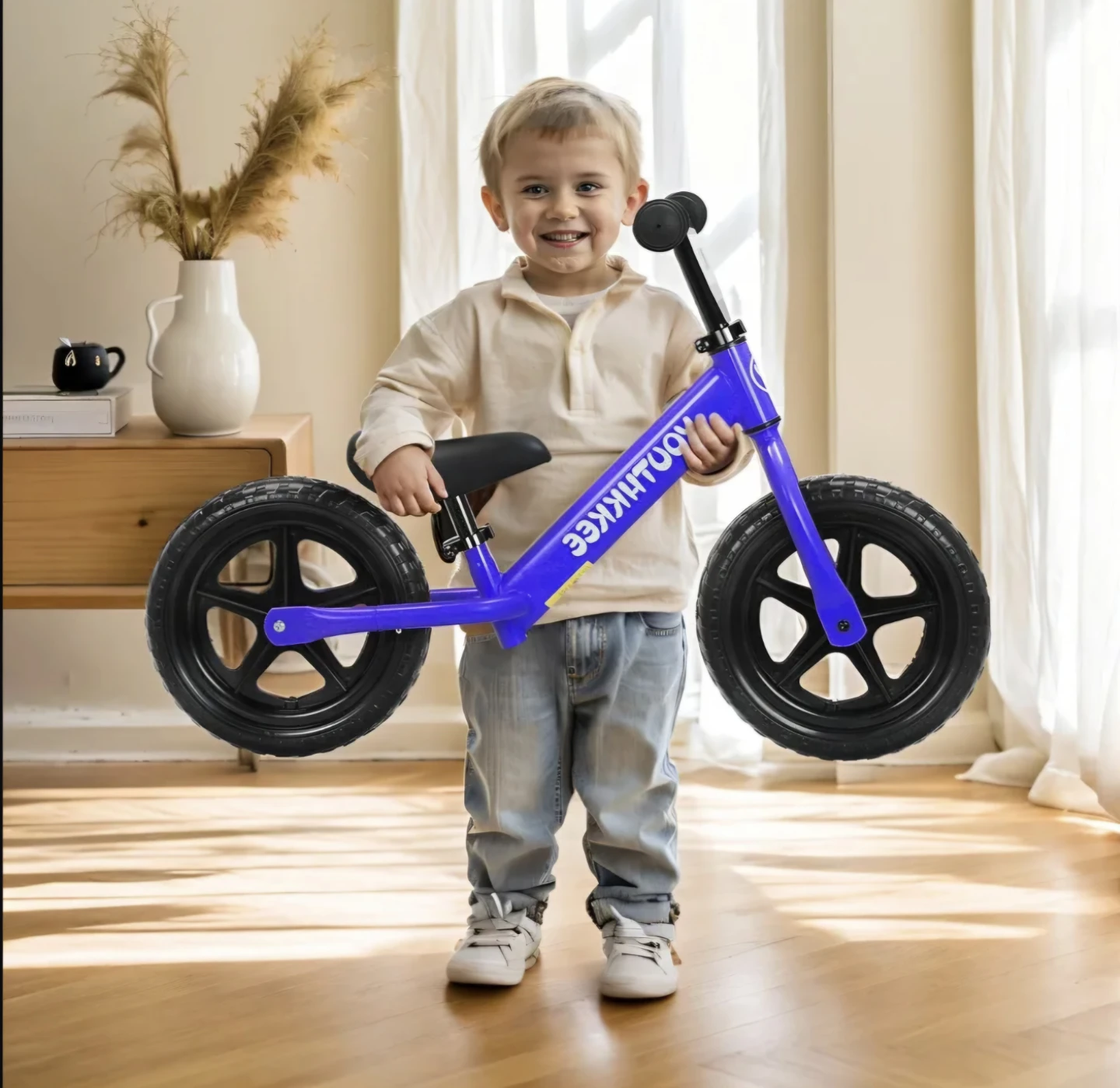 YOUTHHKEE Balance Bike Blue - photo 4