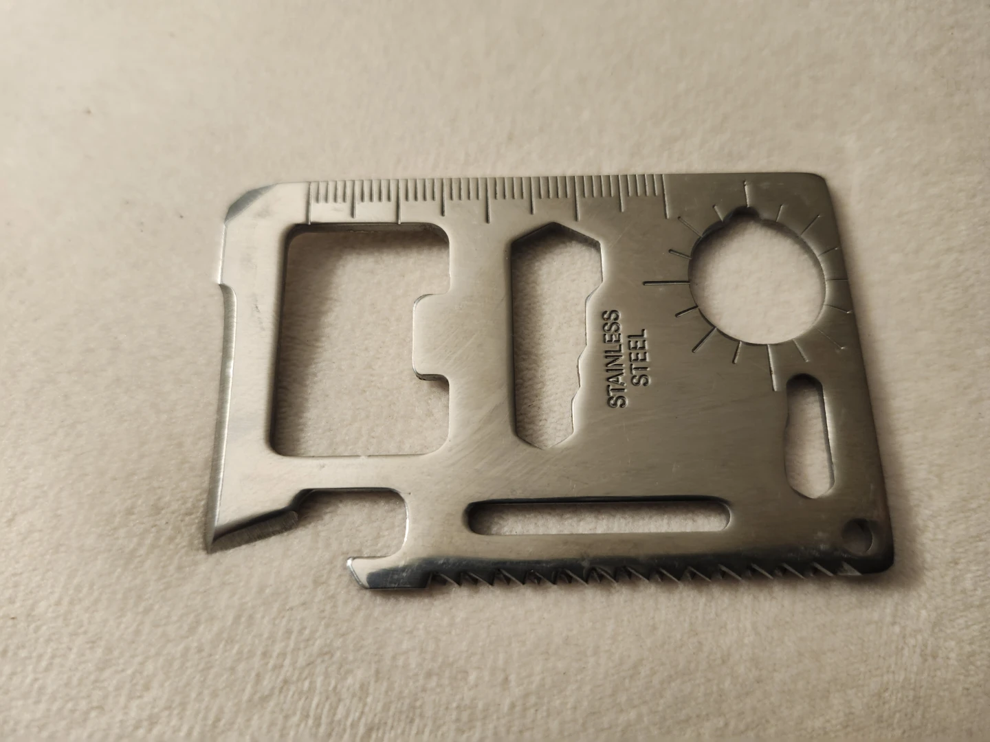 Stainless Steel Multi-tool Credit Card